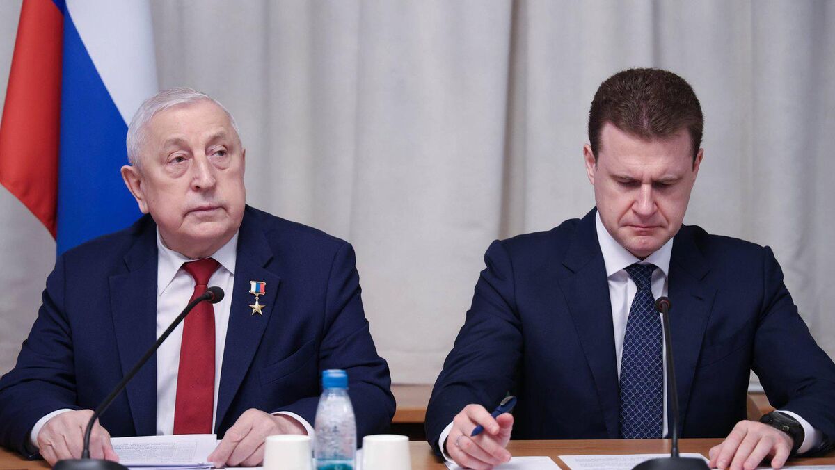 Alexei Chekunkov at parliamentary hearings at the State Duma 