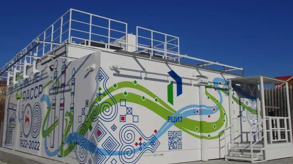 Modular data center in Yakutia