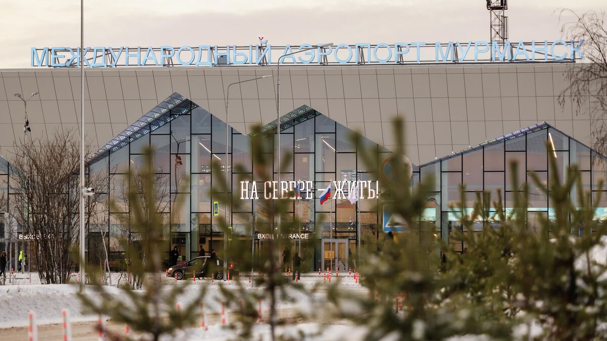 A new terminal at Murmansk Airport