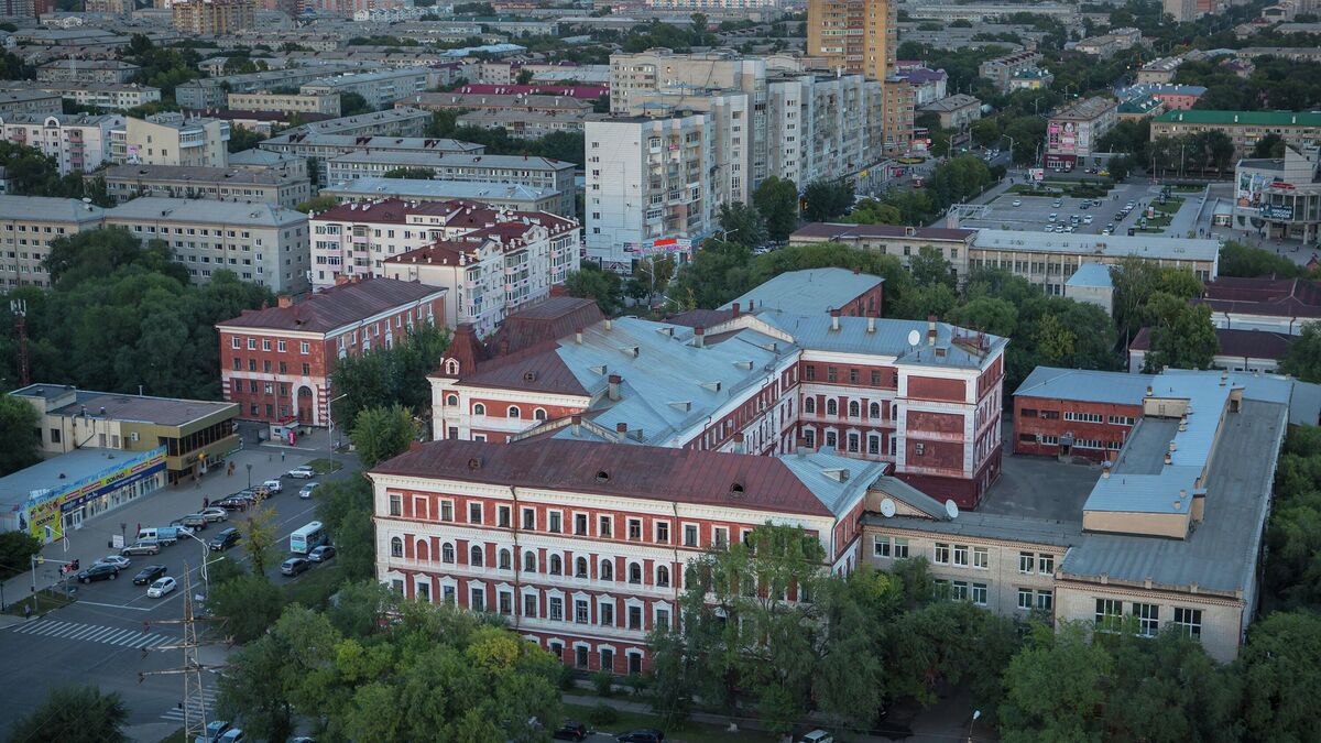 A view of Blagoveshchensk in the Amur Region