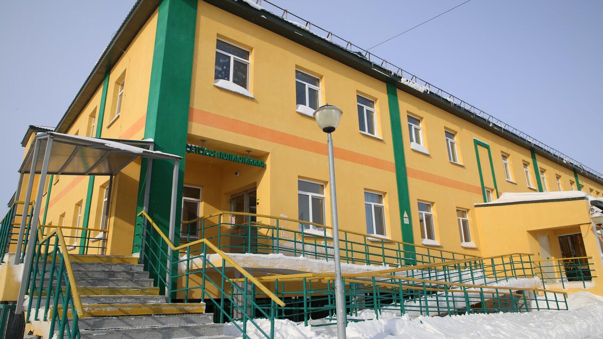 Children’s clinic of the Tazovsky Central Regional Hospital in Tazovsky, Yamal-Nenets Autonomous Area