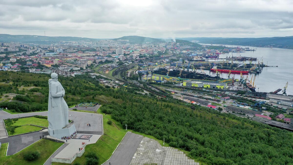 A view of Murmansk