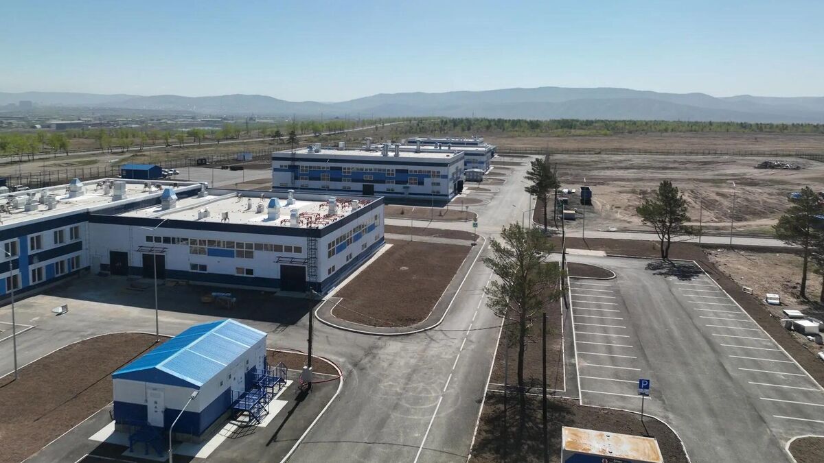 The Kadalinsky industrial park in the Zabaikalye  territory of advanced  development