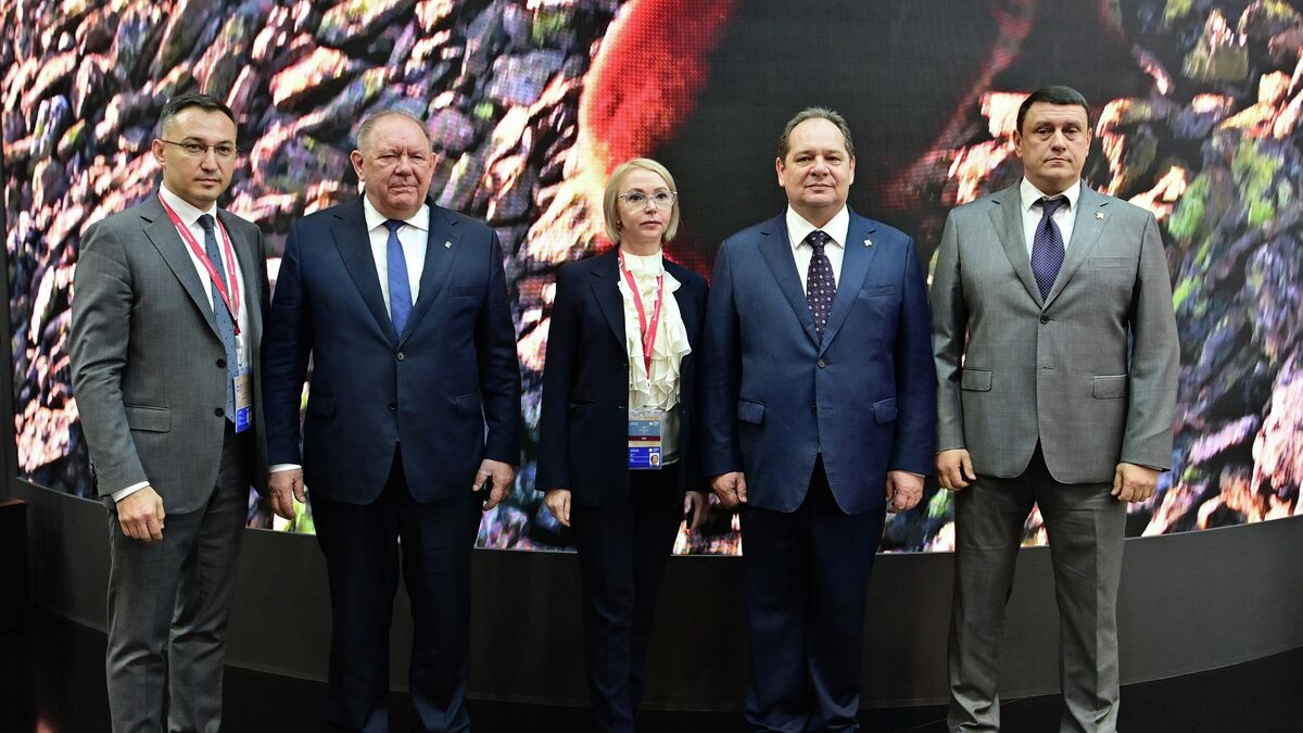 A working meeting between Governor of the Nenets Autonomous Area Irina Gekht and Head of the Republic of Komi Rostislav Goldshtein during St. Petersburg Economic Forum (SPIEF)