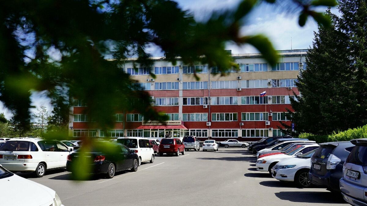Amur State University building 