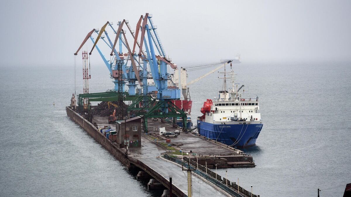 Korsakov Commercial Seaport in Yuzhno-Sakhalinsk