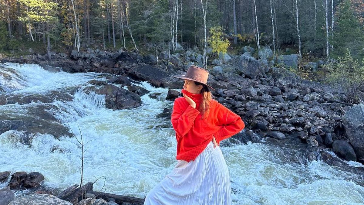 Ksenia Nesterova in Kandalaksha