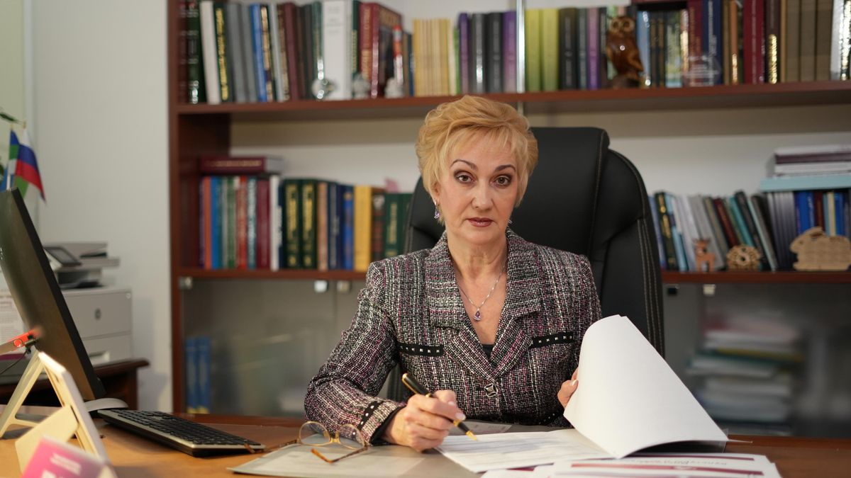 Olga Sotnikova, Rector of the Pitirim Sorokin Syktyvkar State University