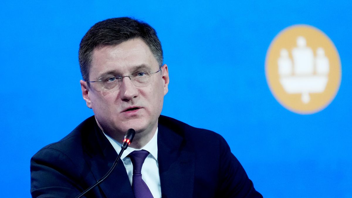 Russian Deputy Prime Minister Alexander Novak 