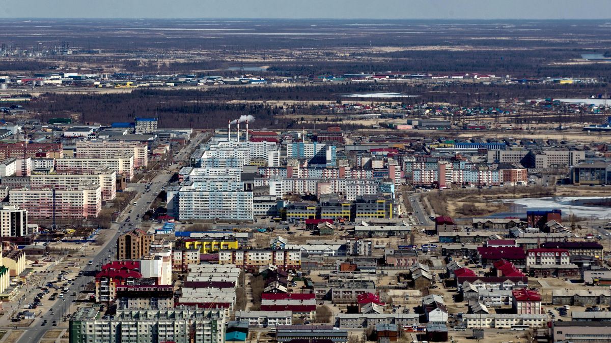 Вид на Новый Уренгой