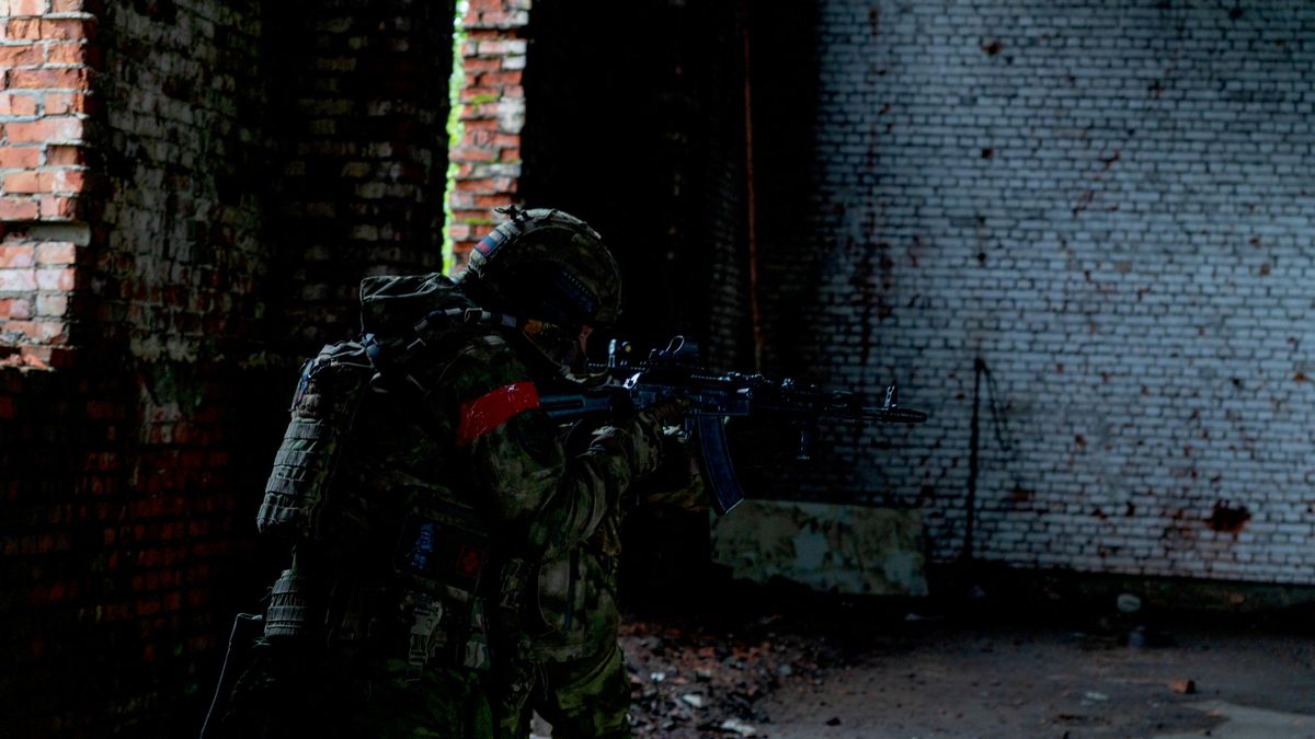 Personnel of the Bear OMON unit