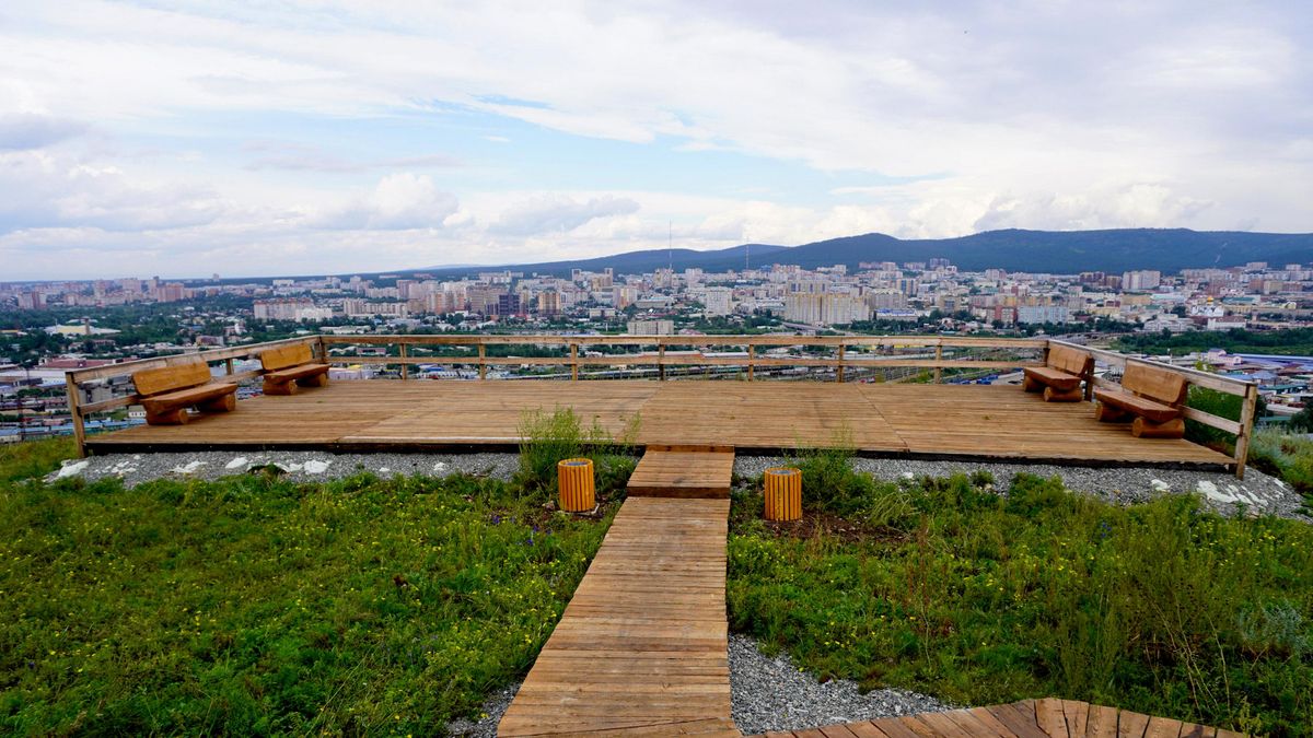 A stretch of the Greater Sukhotino Trail route in the Trans-Baikal Territory 