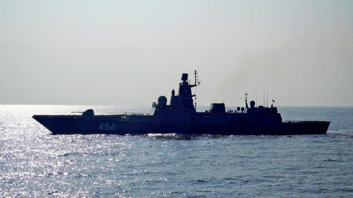 Northern Fleet frigate Admiral Golovko