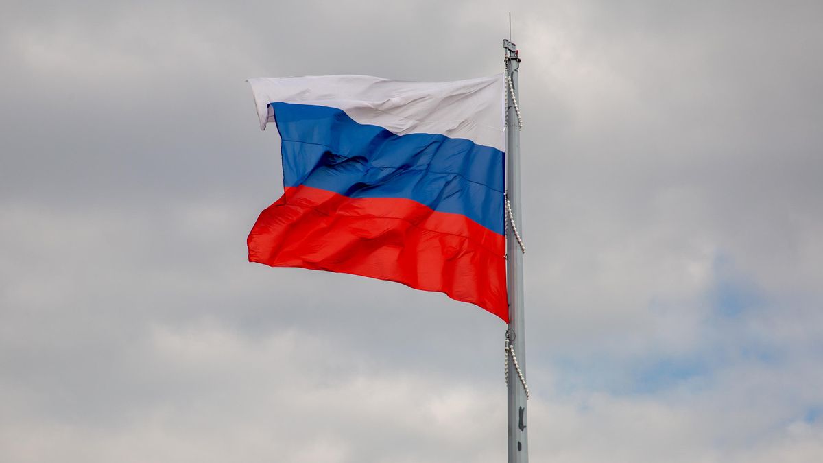 Флагшток на смотровой площадке