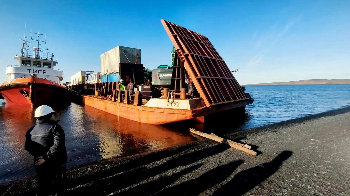 Construction of the Naiba deep-water cargo terminal in Yakutia gets underway