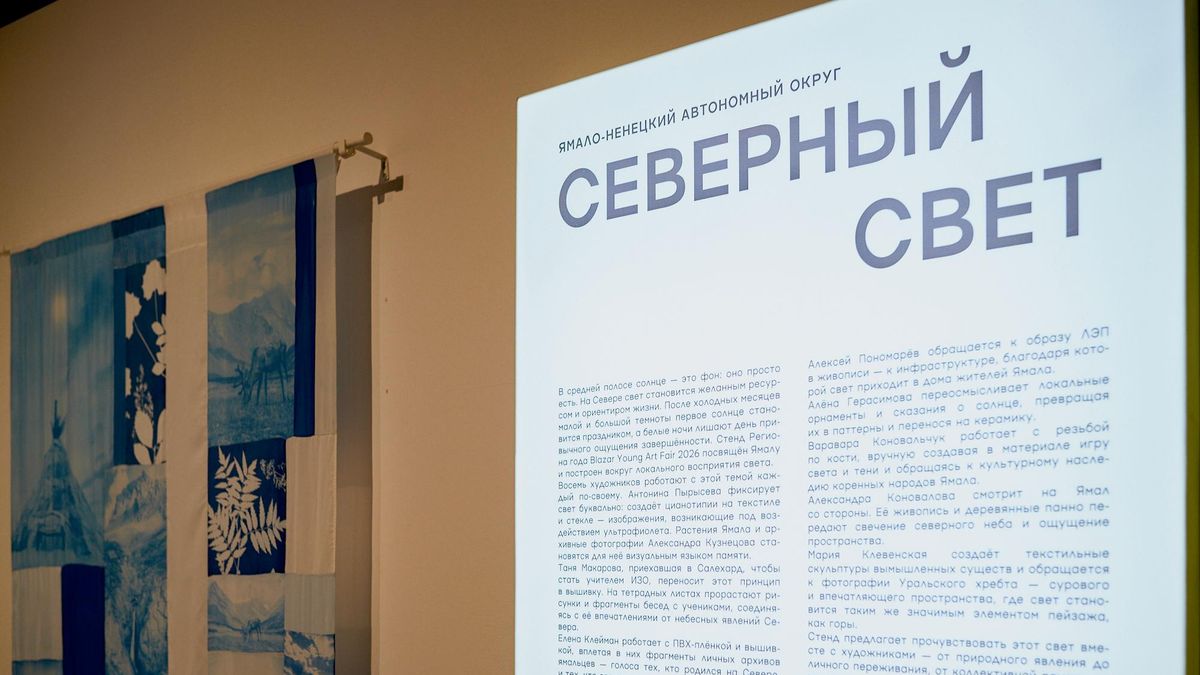 На ярмарке молодого современного искусства в Москве