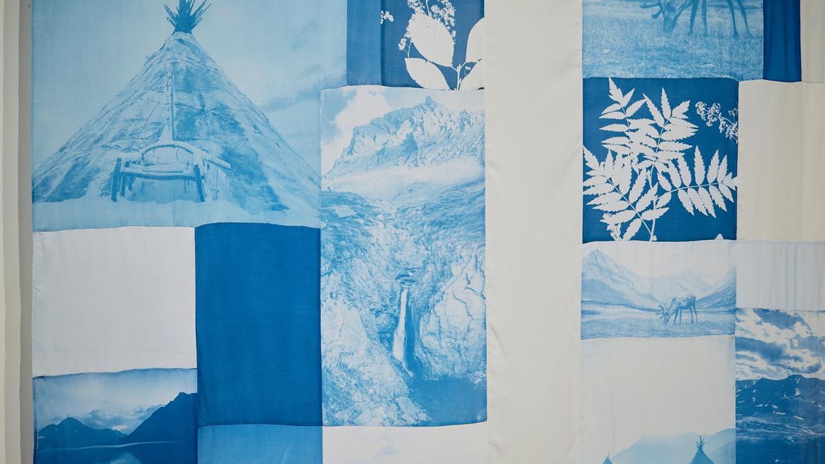 At the blazar Young Contemporary Art Fair in Moscow