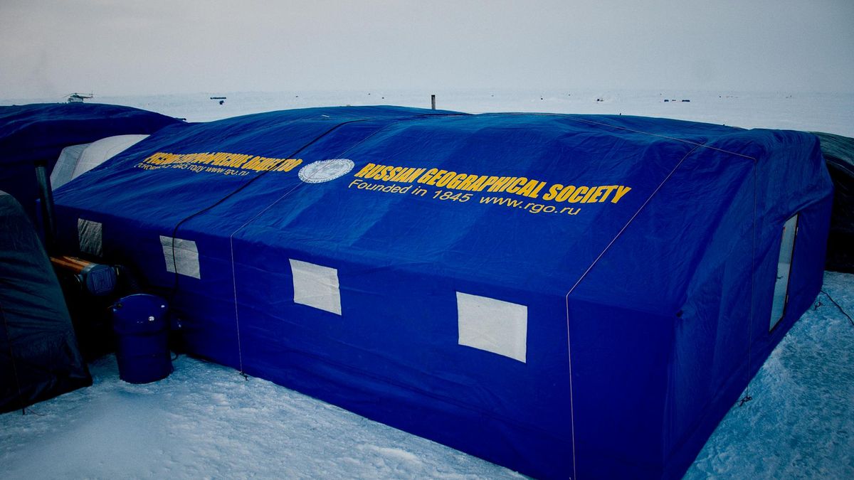 Ice Base at the North Pole