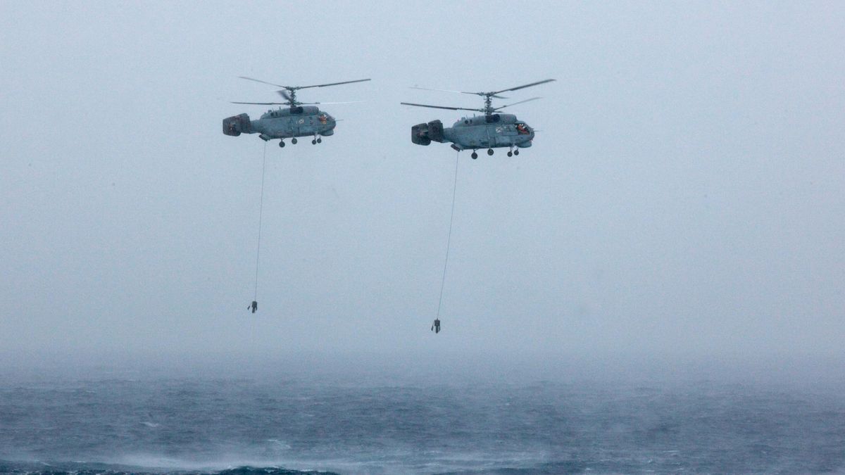 Ka-27 anti-submarine warfare helicopters