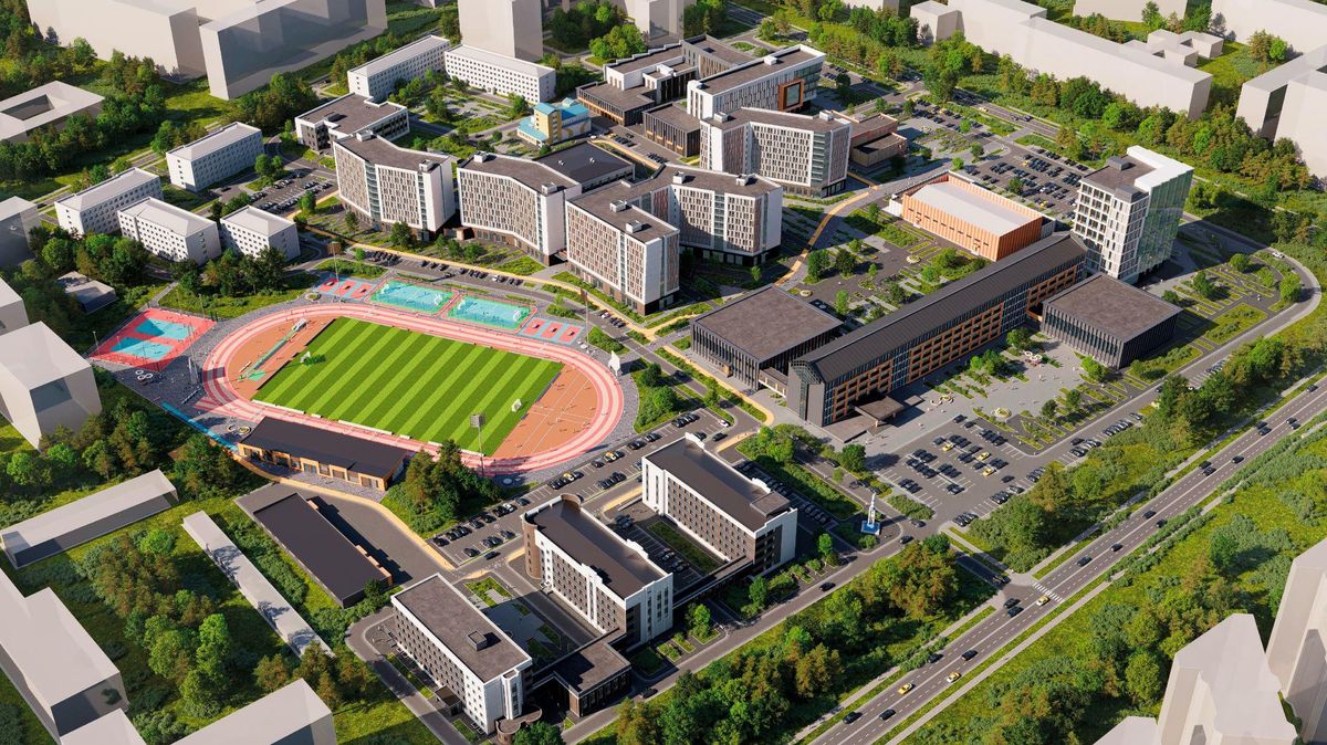 Design of the Amur International University campus
